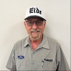 Courtesy Driver Dwight Offerman in Service at Eide Ford